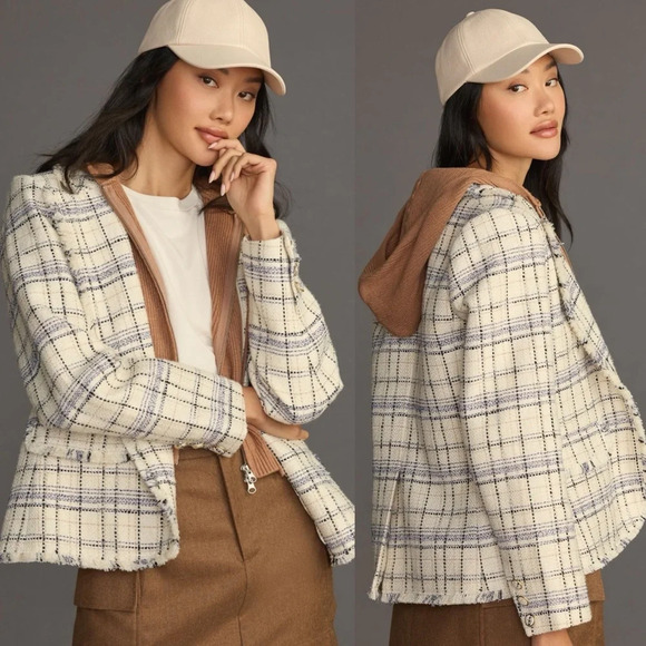 Anthropologie Jackets & Blazers - Anthropologie Tweed Dickie Blazer